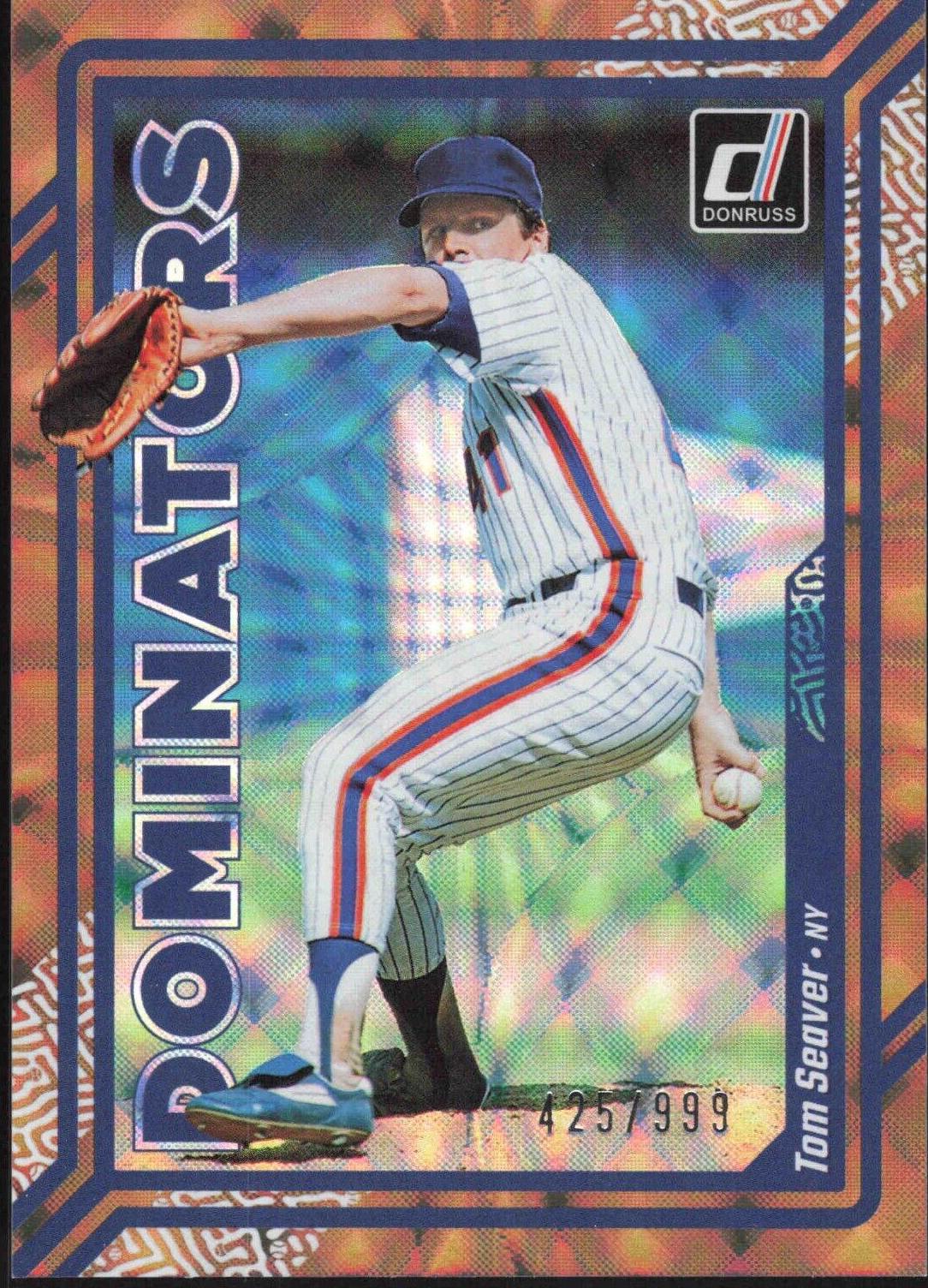 Tom Seaver #D12 Baseball Cards 2023 Panini Donruss Dominators