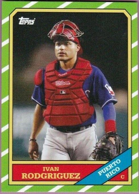 Ivan Rodriguez #40 Baseball Cards 2017 Topps Throwback Thursday