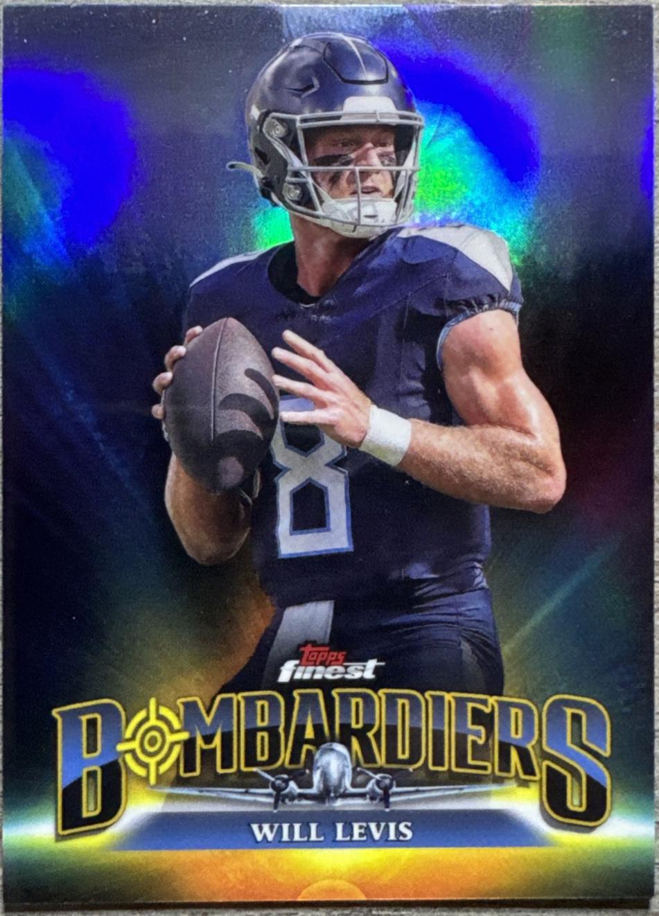 Will Levis #BB-3 Football Cards 2024 Topps Finest Bombadiers