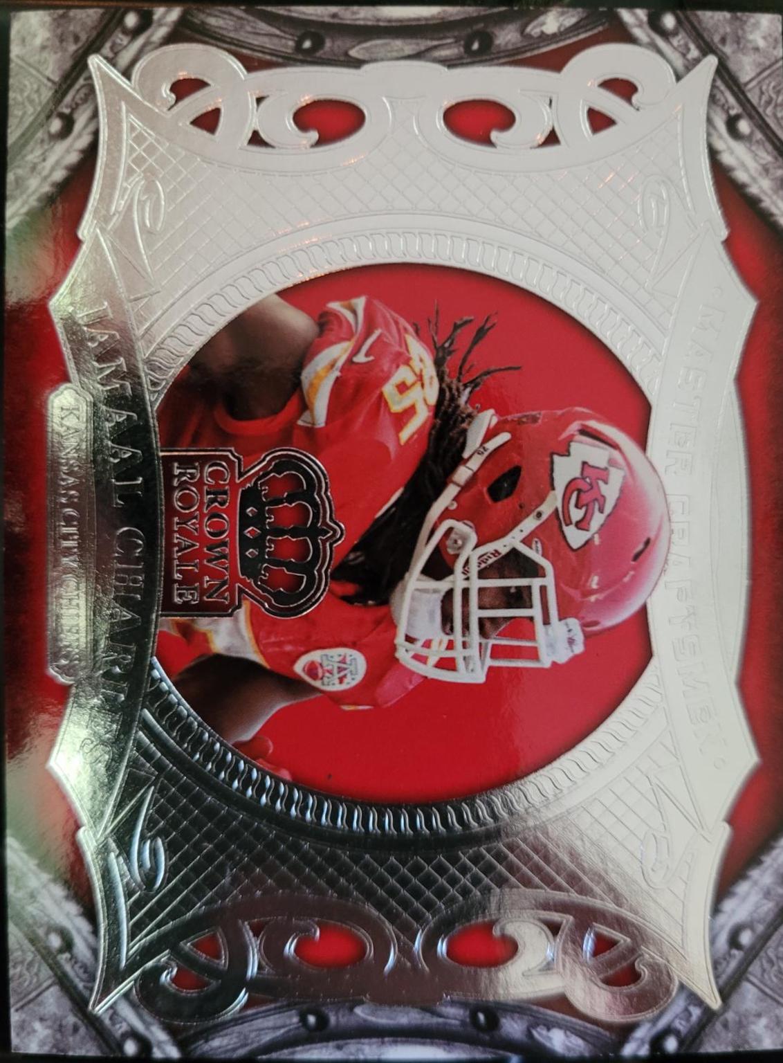 Jamaal Charles #MC6 Football Cards 2014 Panini Crown Royale Master Craftsmen