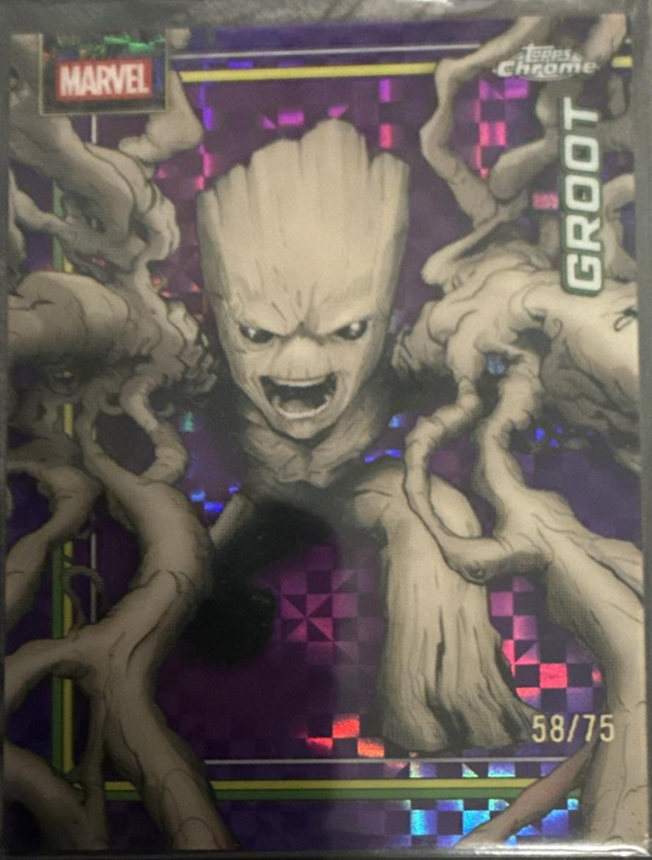 Groot Purple X-Fractor