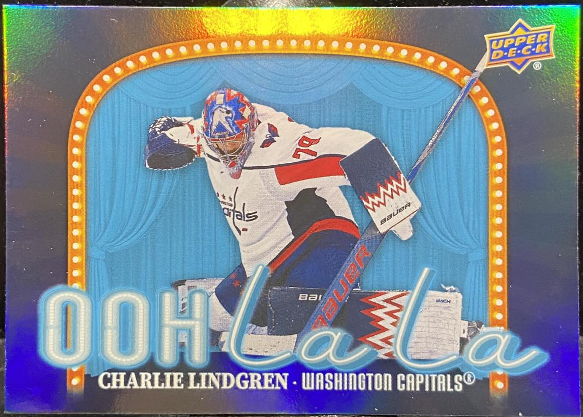 Charlie Lindgren #OLL-29 Hockey Cards 2024 Upper Deck Ooh La La