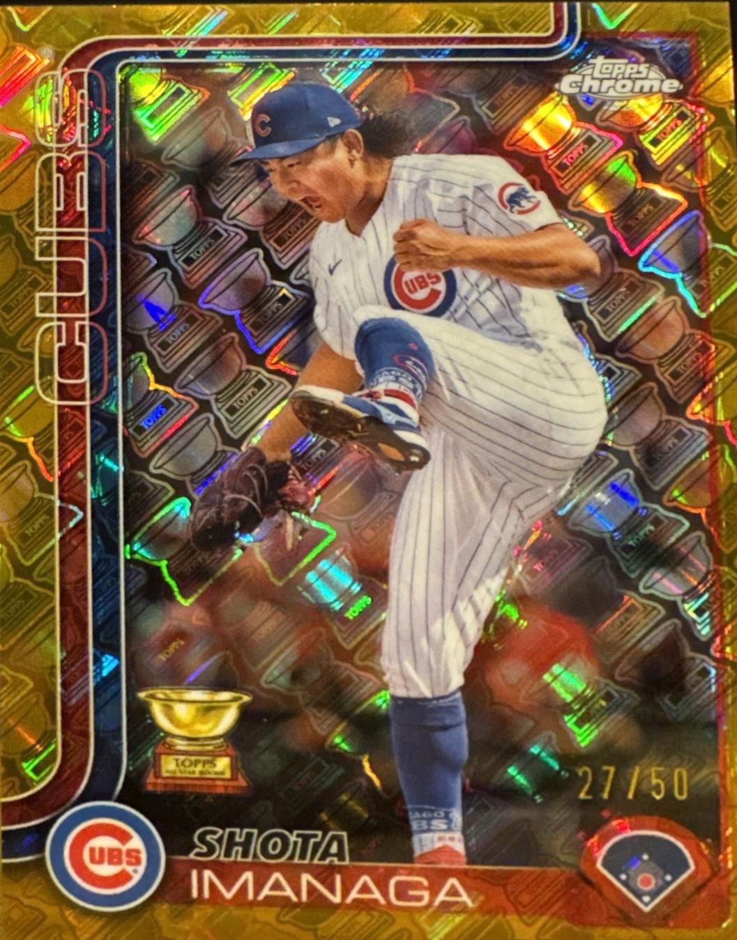 Shota Imanaga [Cupfractor Variation] #473 Prices | 2025 Topps