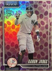 Aaron Judge [Holiday Dots Purple Blue] #1 Prices | 2026 Topps