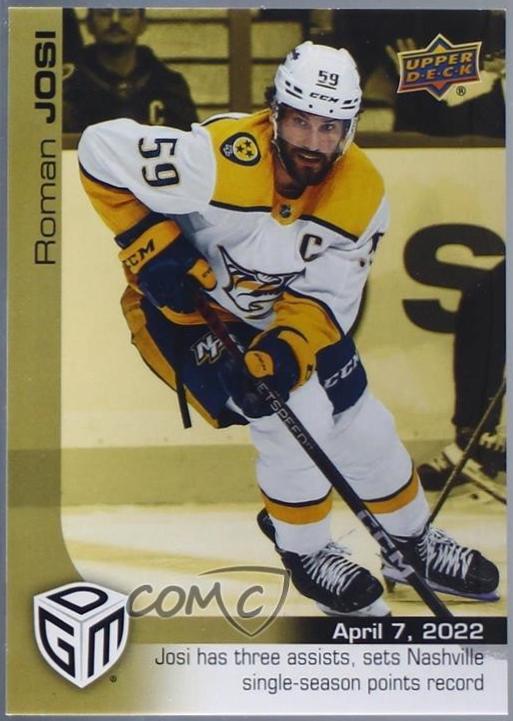 Roman Josi  [Gold] #79