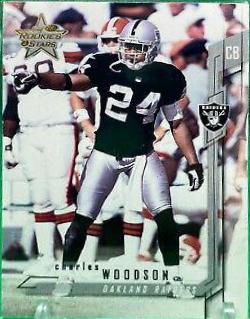 Charles Woodson #12 Football Cards 2001 Leaf Rookies & Stars