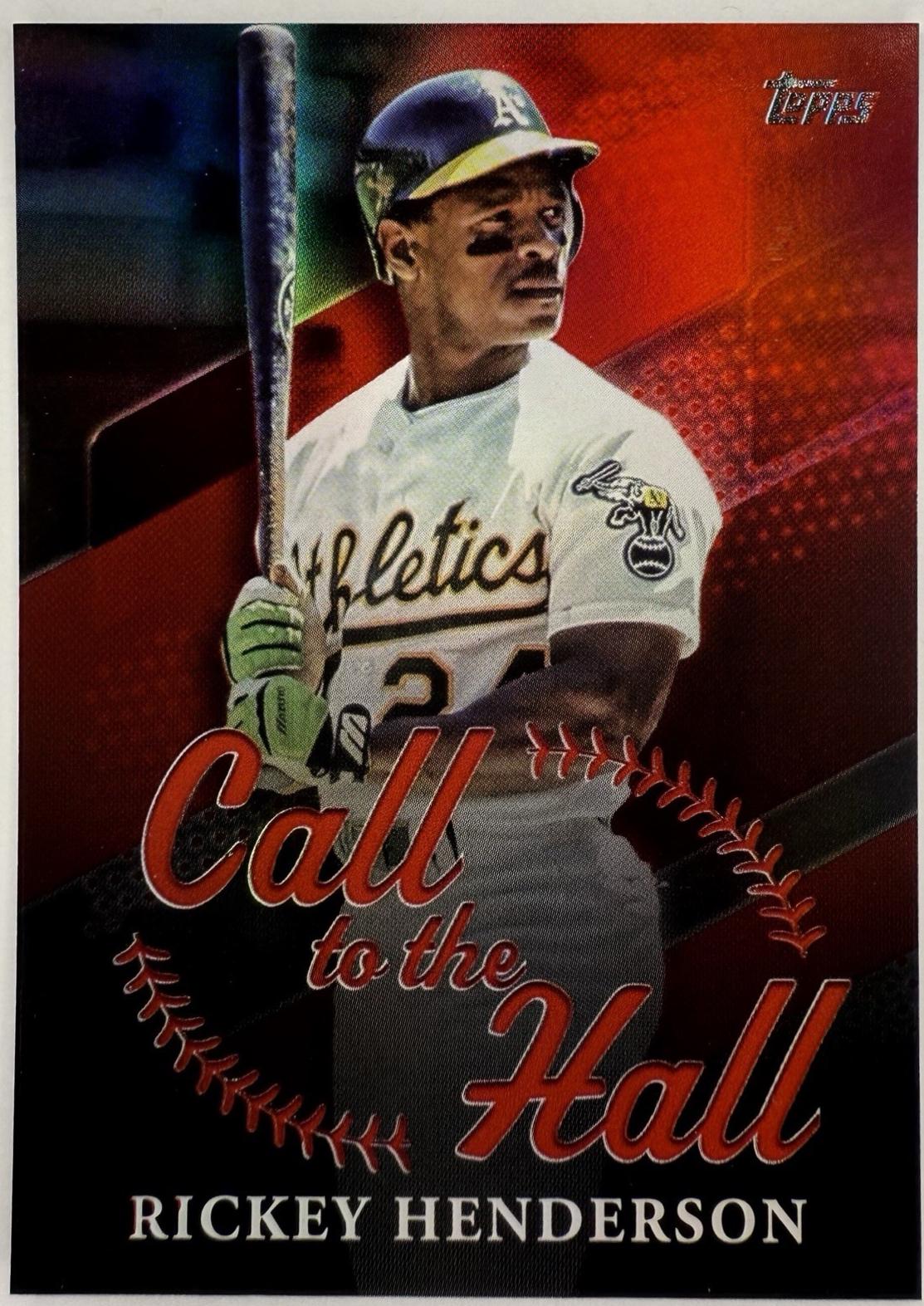Rickey Henderson [Red Foil] #CTH-18