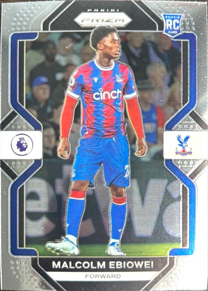 Malcolm Ebiowei #31 Soccer Cards 2022 Panini Prizm Premier League