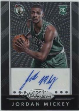Jordan Mickey #JMK Basketball Cards 2015 Panini Prizm Autographs