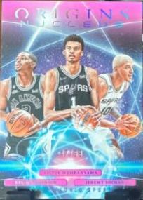 Jeremy Sochan / Victor Wembanyama / Keldon Johnson
