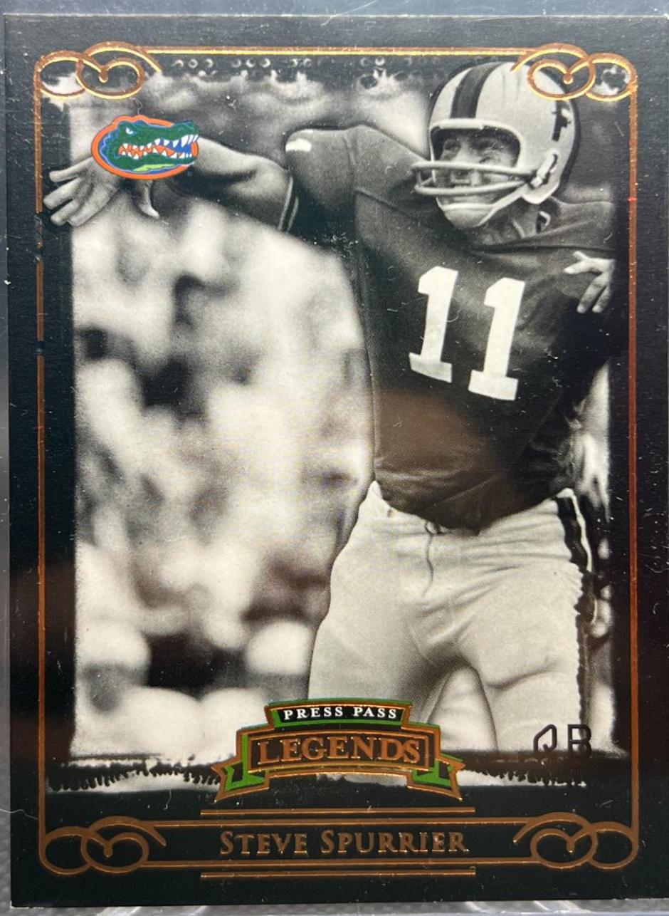 Steve Spurrier #59 Football Cards 2010 Press Pass