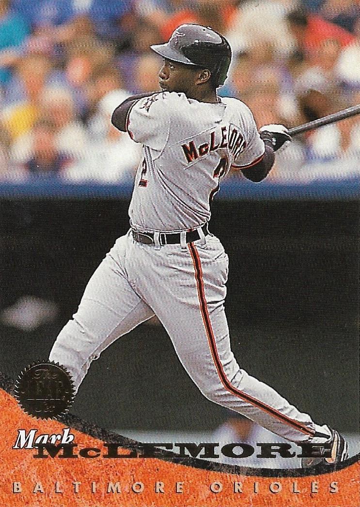 Mark McLemore #36 Baseball Cards 1994 Leaf
