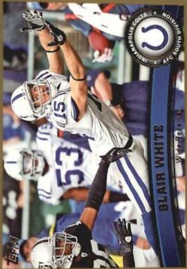 Blair White #8 Football Cards 2011 Topps