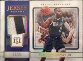 Tim Hardaway Jr #JT-ARD Basketball Cards 2022 Panini National Treasures Jersey