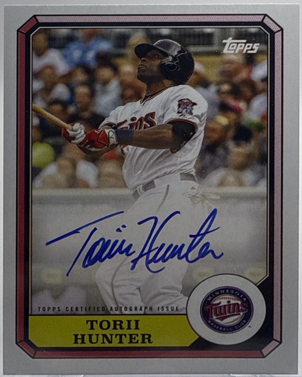 Torii Hunter #87BBA-TH