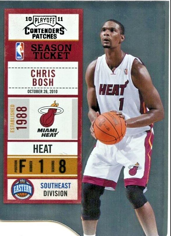 Chris Bosh [Die Cut Black] #92