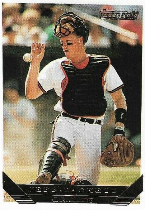Jeff Tackett #6 Baseball Cards 1993 Topps Gold