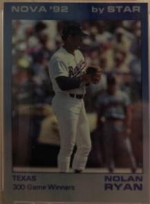 Nolan Ryan #9 Baseball Cards 1992 Star Nova Edition
