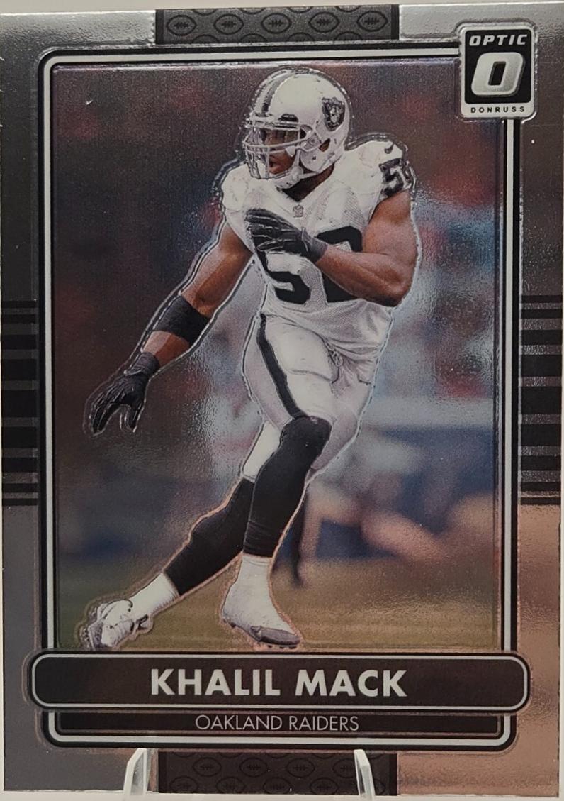 Khalil Mack #17 Football Cards 2024 Panini Donruss Optic Retro Series