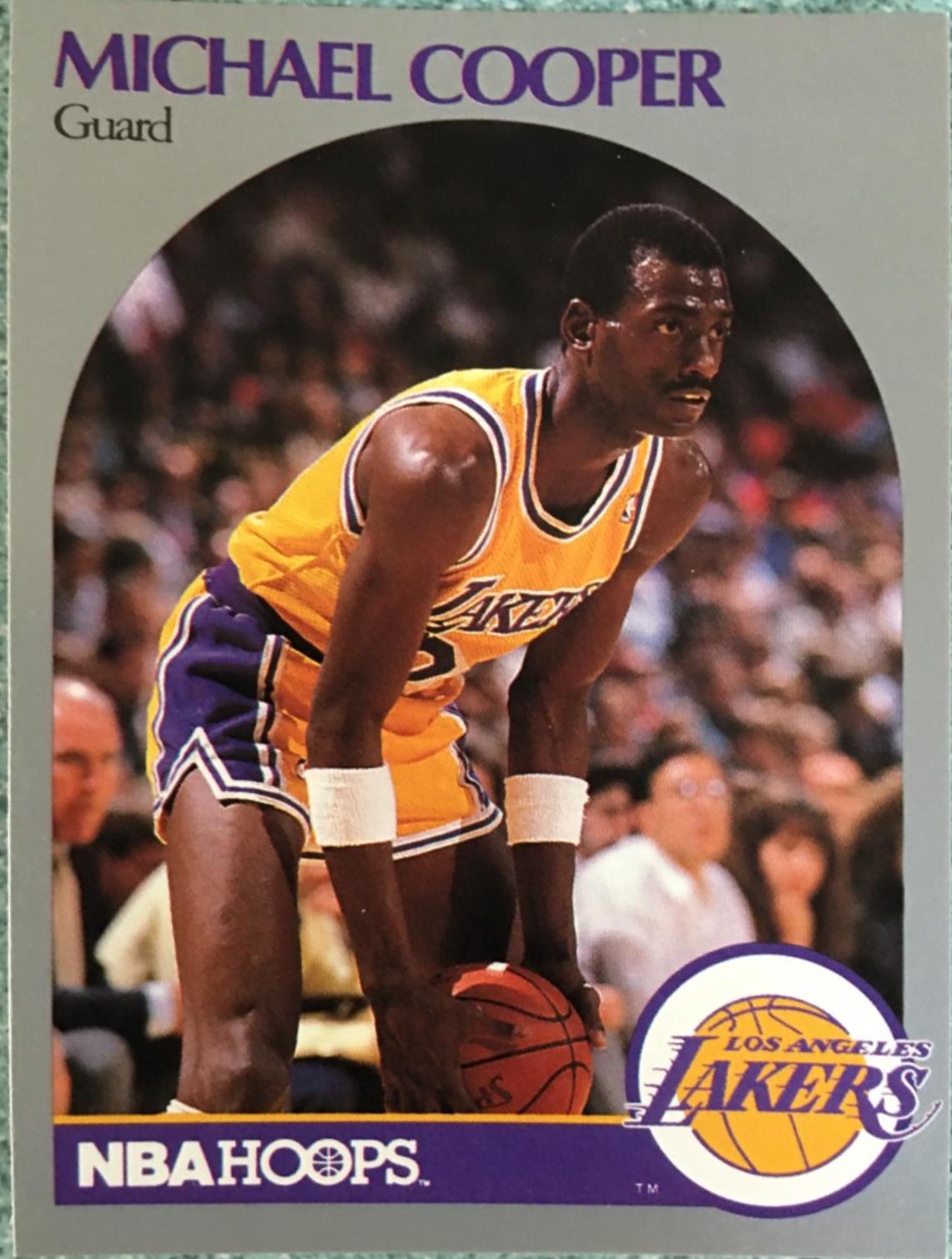 Michael Cooper #153 1990 Hoops Basketball