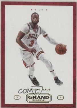 Dwyane Wade #7 Basketball Cards 2016 Panini Grand Reserve