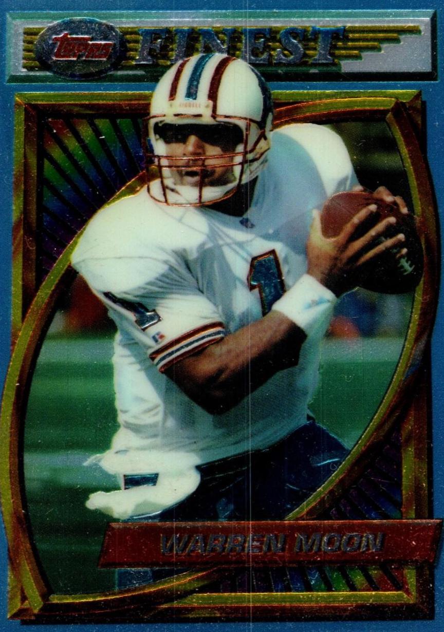 Warren Moon #21 1994 Topps Finest Football