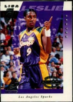 Lisa Leslie #1 Basketball Cards 1997 Pinnacle Inside WNBA