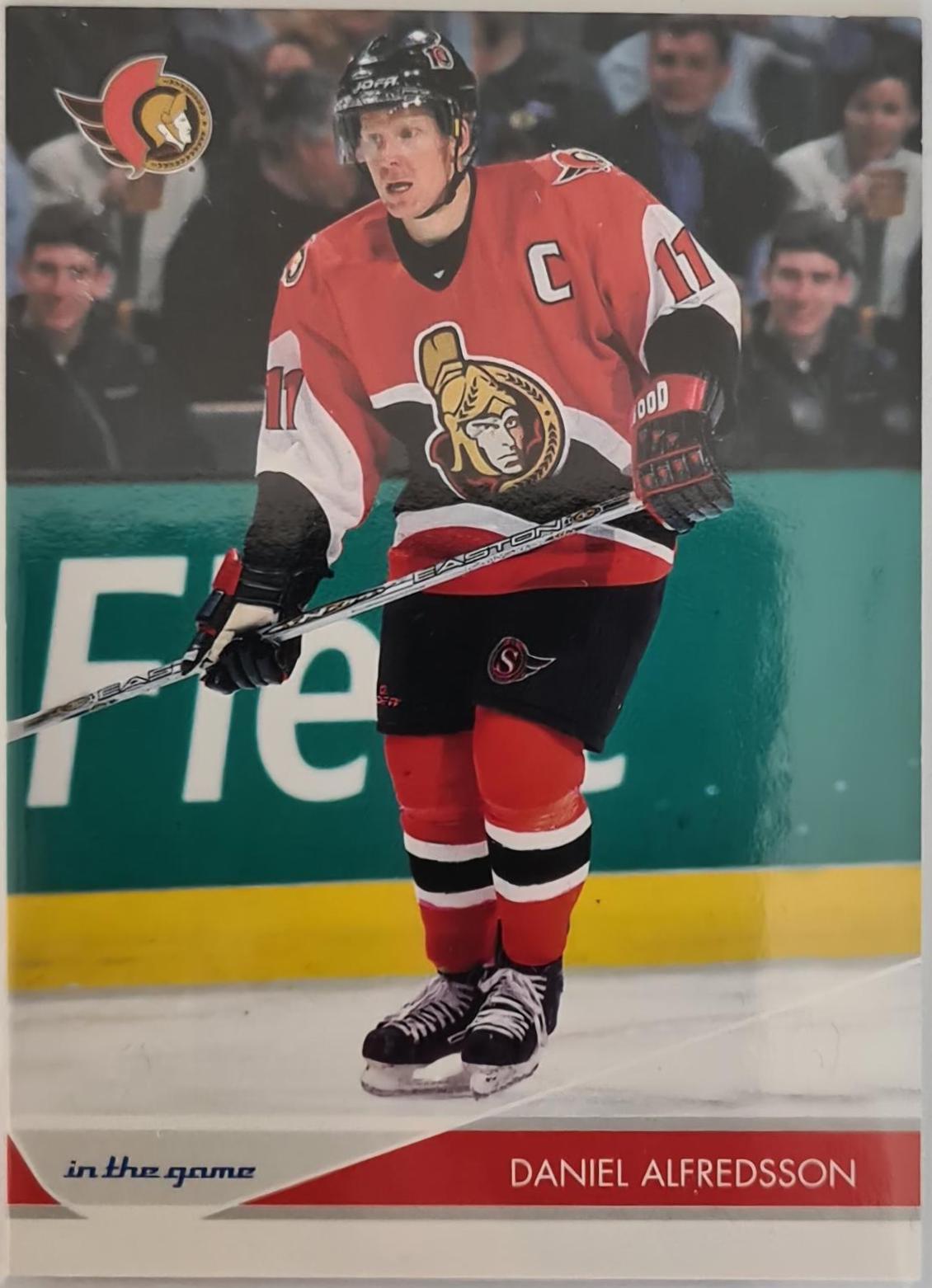 Daniel Alfredsson #64 Hockey Cards 2003 ITG Toronto Star