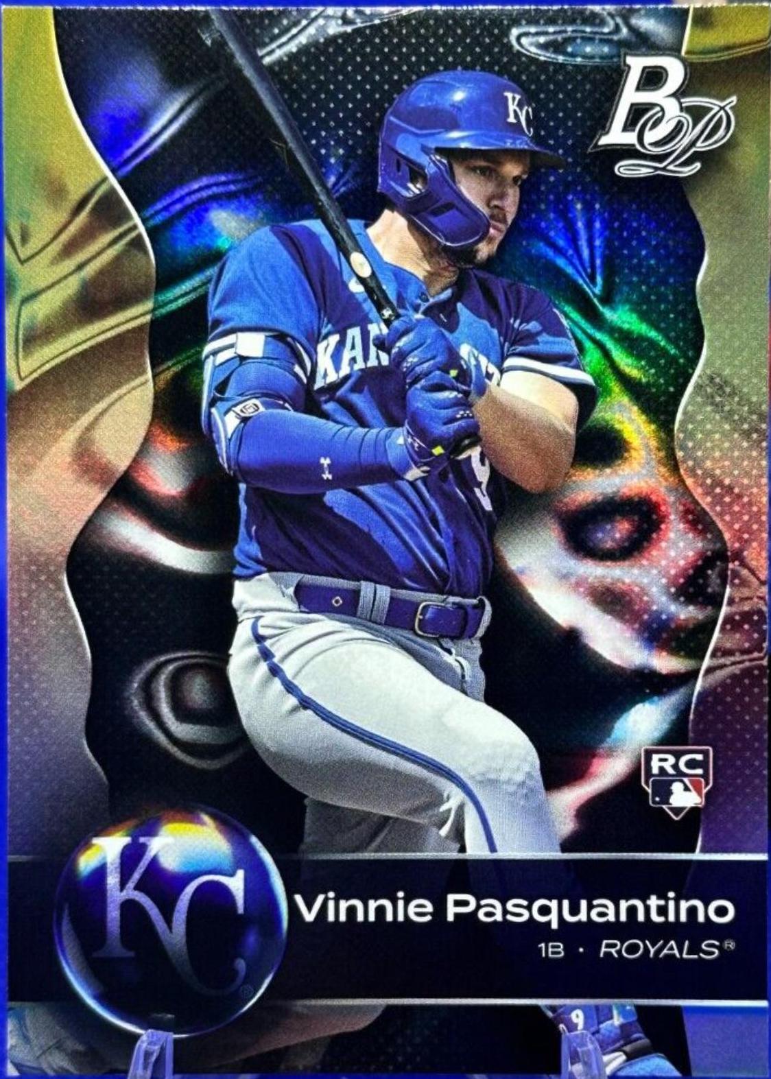 Vinnie Pasquantino #46 Baseball Cards 2023 Bowman Platinum