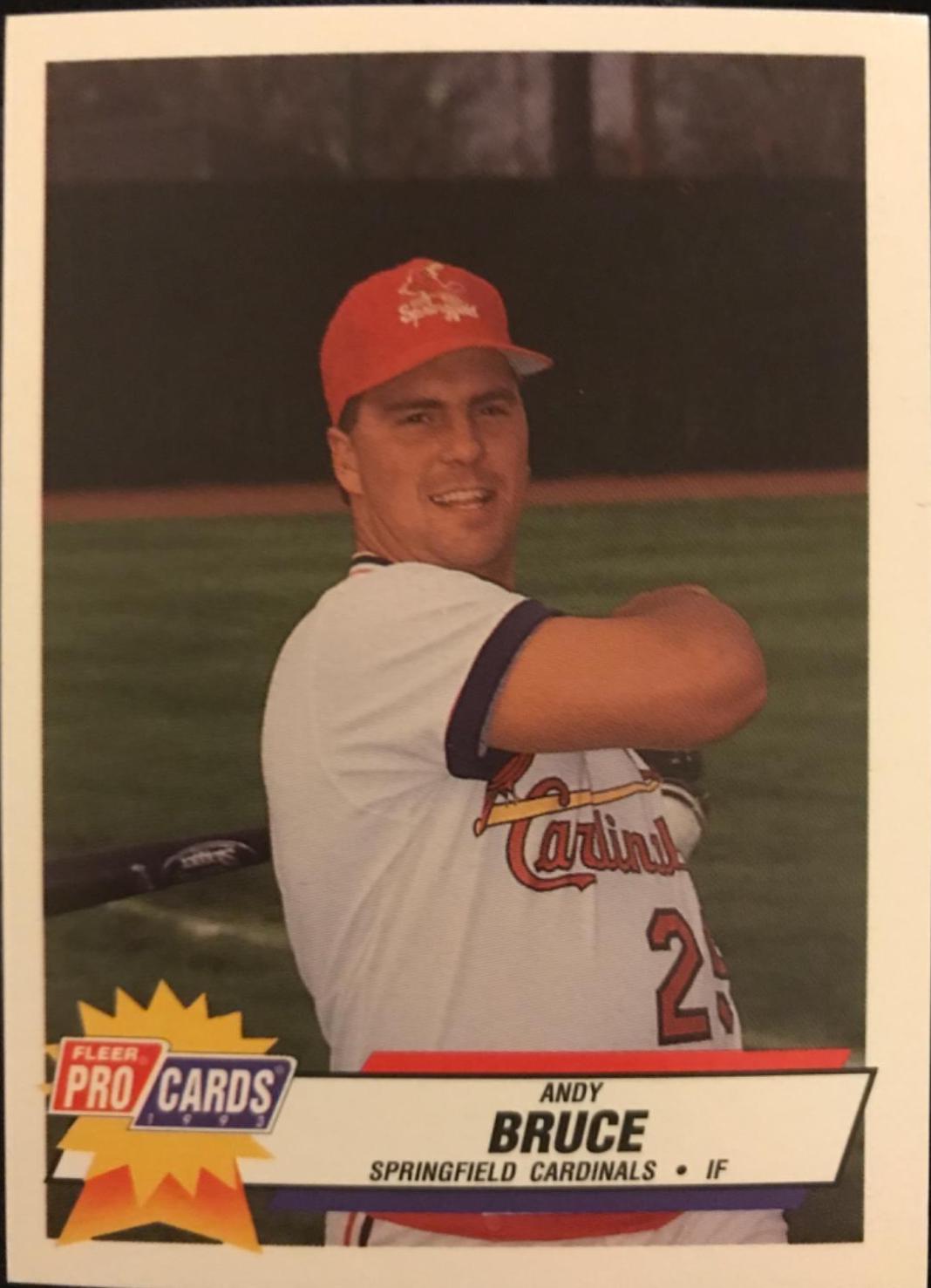 Andy Bruce #1856 Baseball Cards 1993 Fleer ProCards