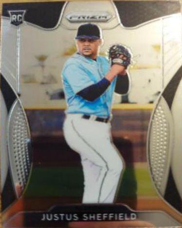 Justus Sheffield #7 Baseball Cards 2019 Panini Prizm