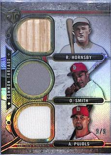 Albert Pujols / Ozzie Smith / Rogers Hornsby