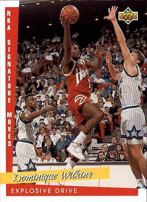 Dominique Wilkins #240 Basketball Cards 1993 Upper Deck