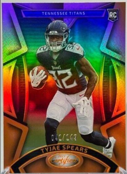Tyjae Spears #168 2023 Panini Certified Football