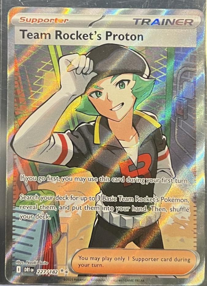 Team Rocket's Proton #227 Pokemon Destined Rivals