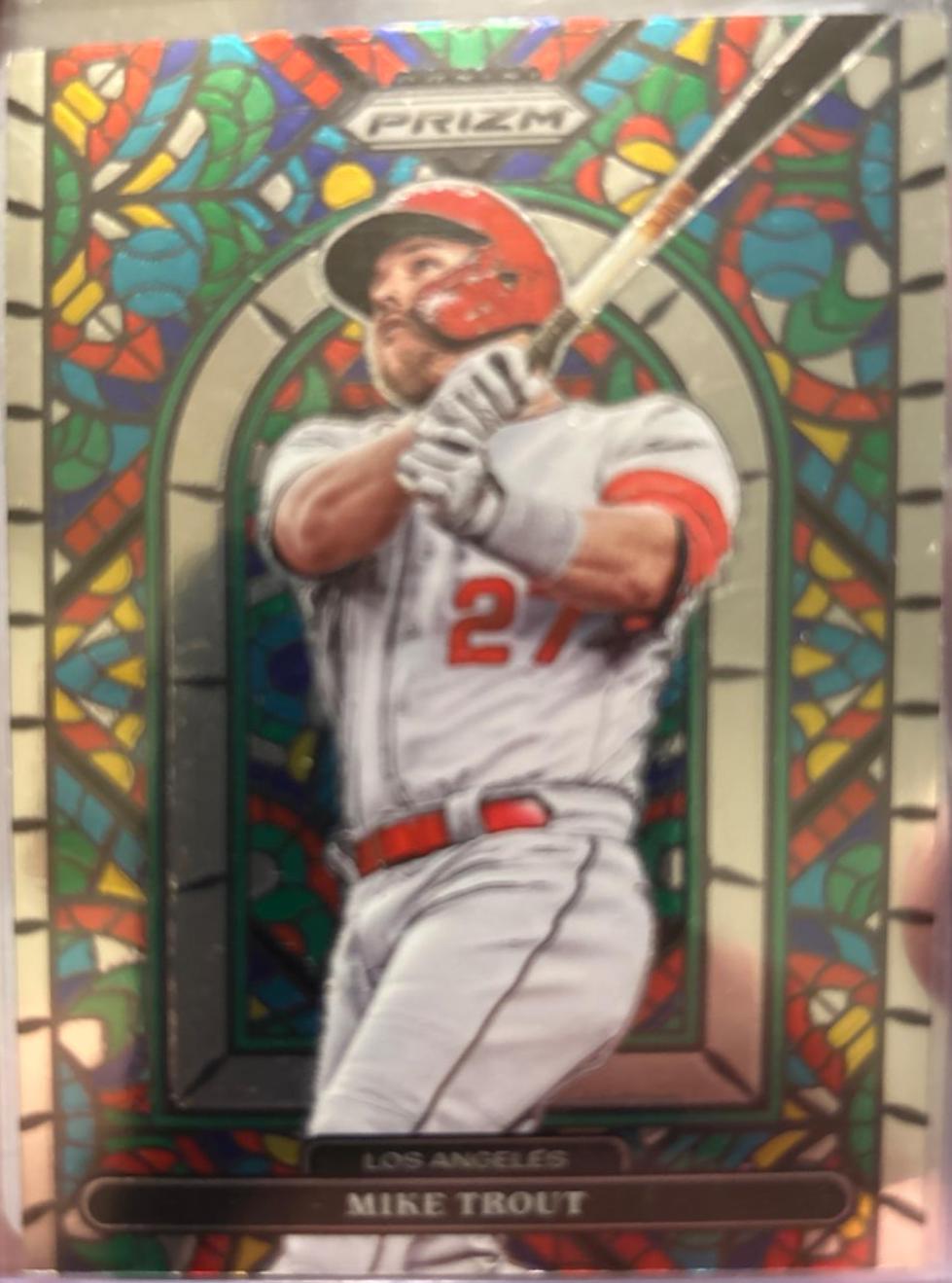 2022 Mike Trout Panini Prizm Stained Glass #SG-5 Basketball Cards 2012 Panini Prizm