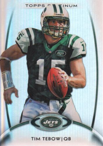 Tim Tebow #15 Football Cards 2012 Topps Platinum
