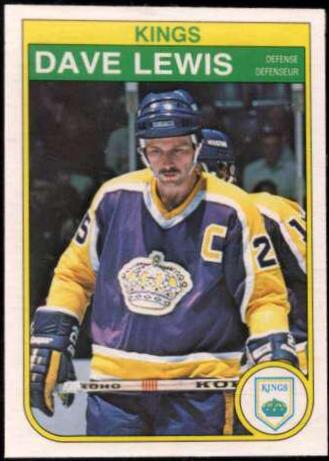Dave Lewis #157 Hockey Cards 1982 O-Pee-Chee