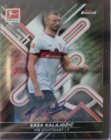 Sasa Kalajdzic #BCA-SK 2021 Topps Finest Bundesliga Autographs Soccer
