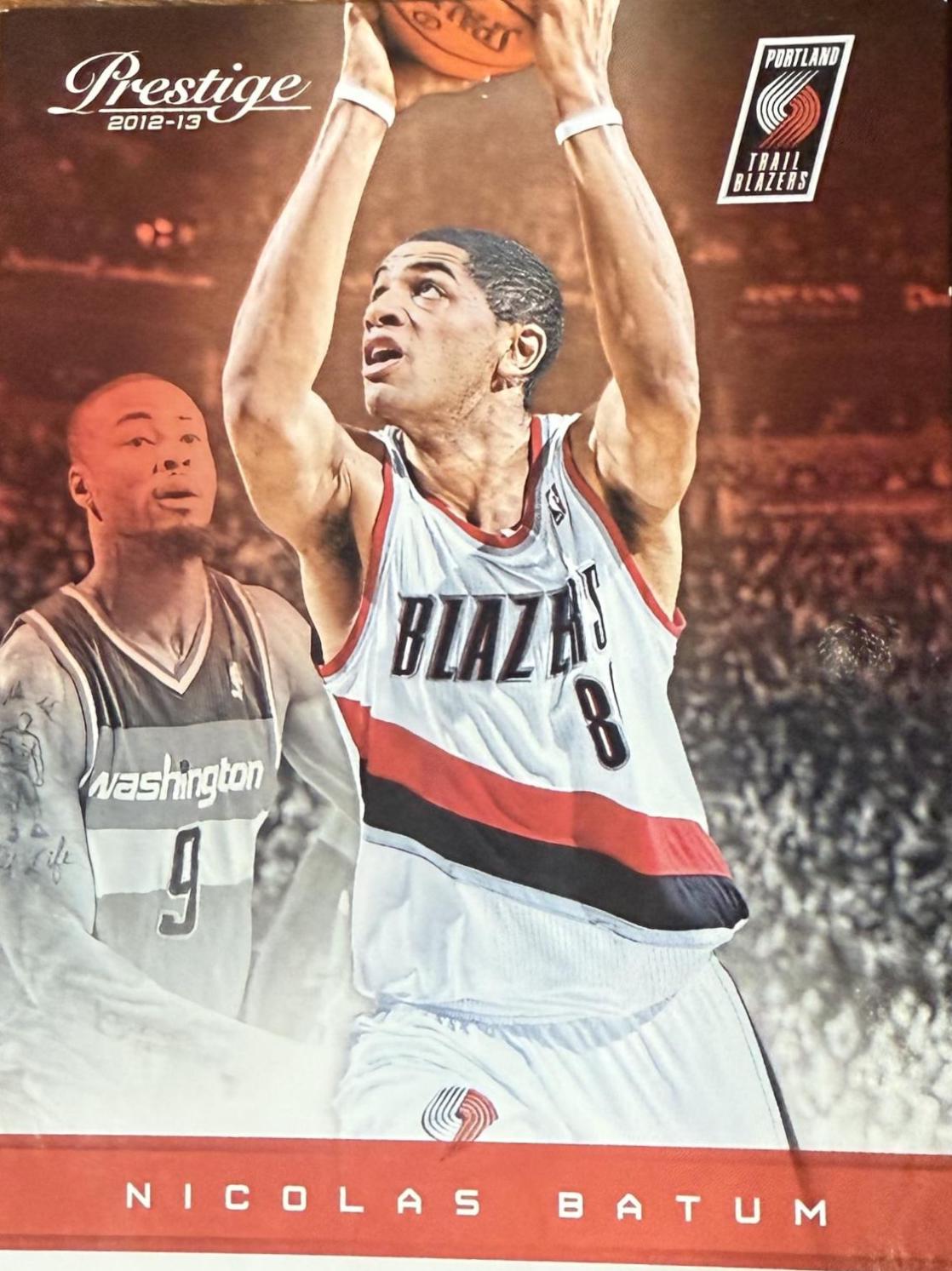 Nicolas Batum #11 Basketball Cards 2012 Panini Prestige