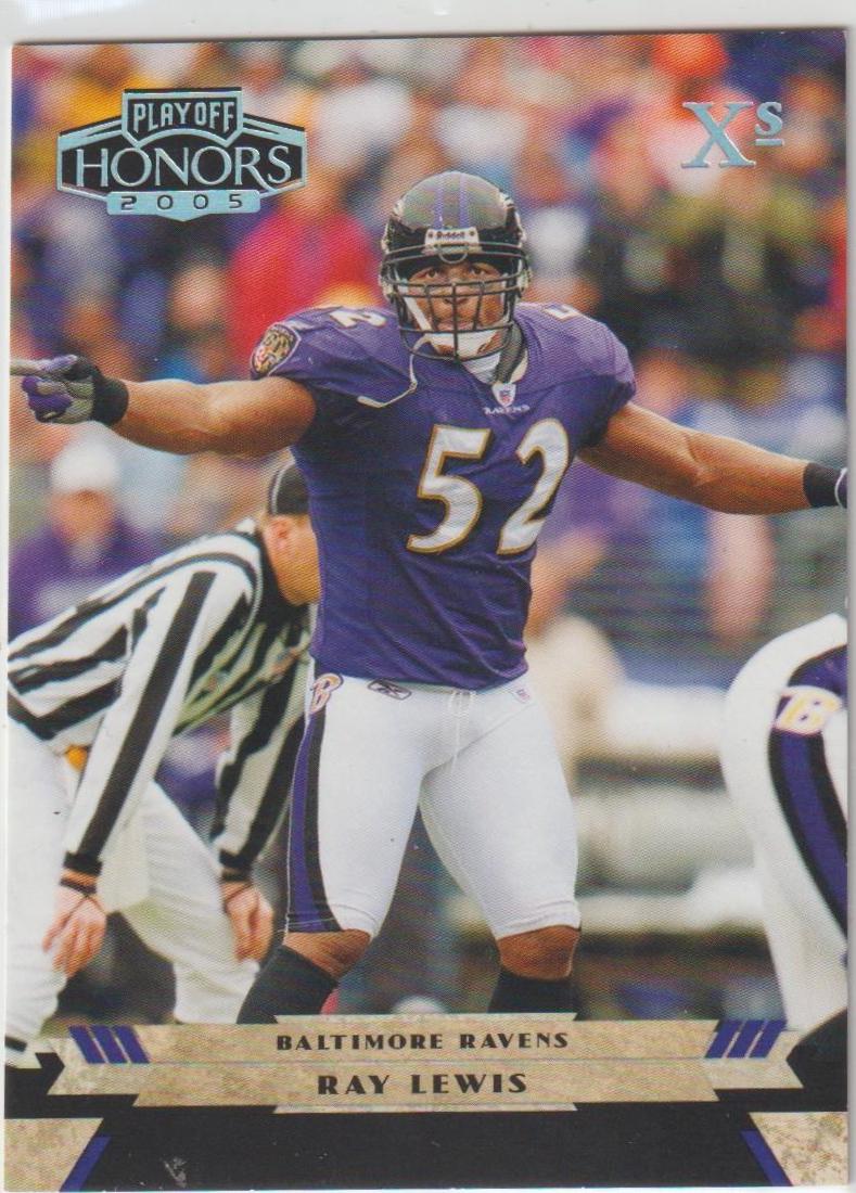 Ray Lewis #9 2005 Playoff Honors Football
