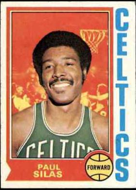 Paul Silas #9 Basketball Cards 1974 Topps