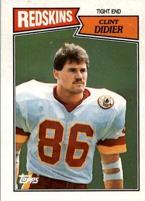 Clint Didier #70 Football Cards 1987 Topps