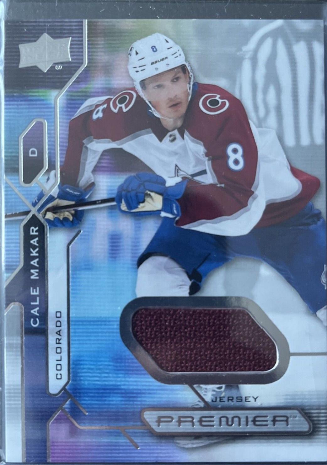 Cale Makar #14 Hockey Cards 2021 Upper Deck Premier