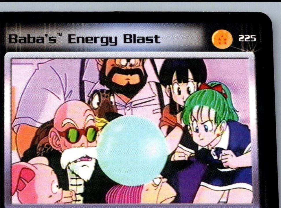 Baba's Energy Blast 225 Dragon Ball Z Saiyan Saga