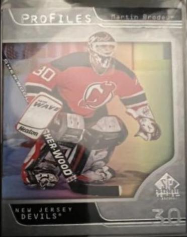 Martin Brodeur #P-8 Hockey Cards 2020 SP Signature Edition Legends Profiles