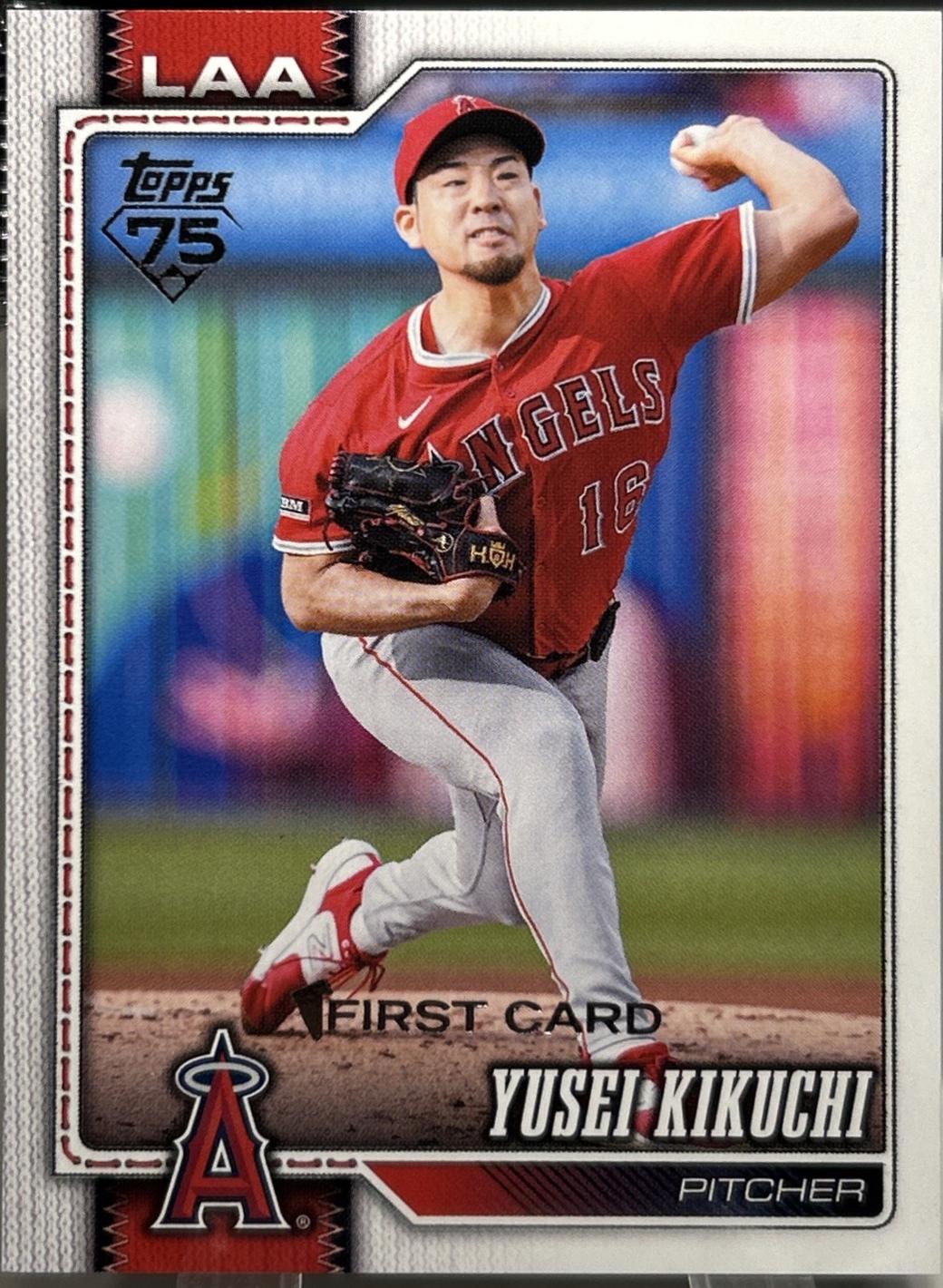 Yusei Kikuchi [First] (2026 Topps)