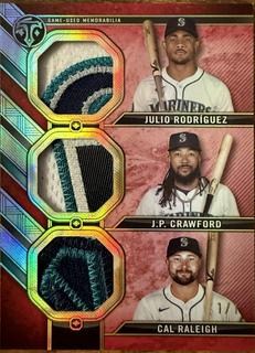 J.P. Crawford / Julio Rodriguez / Cal Raleigh