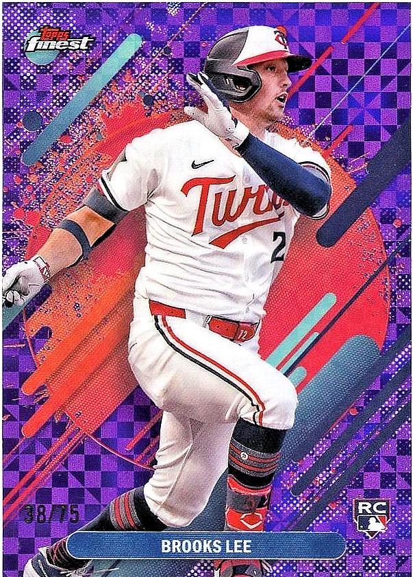 Brooks Lee [Purple Checkerboard Refractor] #299