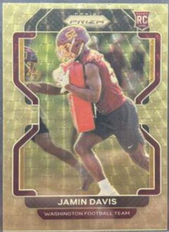 Jamin Davis [Gold Vinyl Prizm] #383
